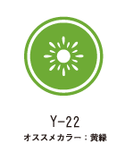 Y-22 黄緑